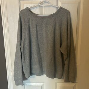 Everlane Gray Crew Neck Sweater